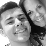 Mom and Son selfie
