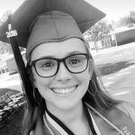 Author Graduating with a smile