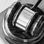 gavel on desk