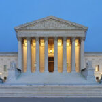Supreme Court at twilight