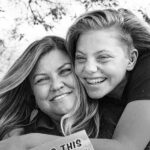 Mom and Daughter with book