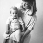 Portrait of Mom and son