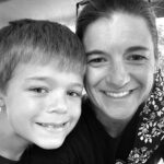Portrait of Mom and son