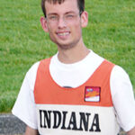 Michael in track uniform
