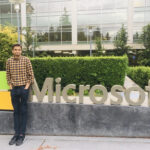 Madhu outside Microsoft