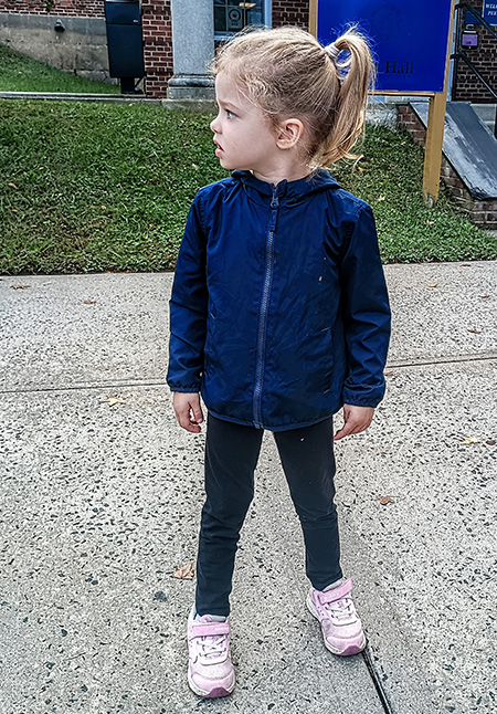 Little Girl with a confident pose