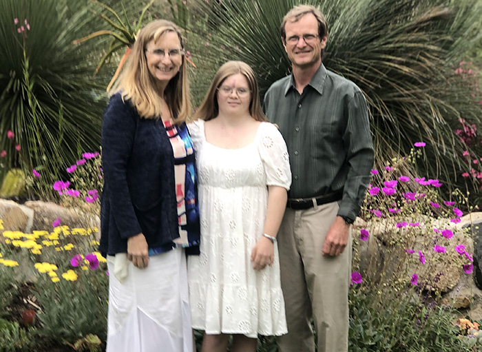 Katherine at graduation