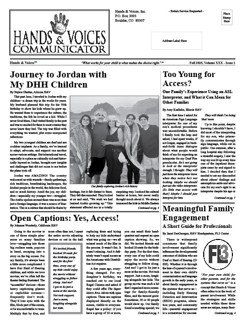 Cover Fall issue 2025